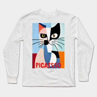 Picatsso cat cat club Long Sleeve T-Shirt